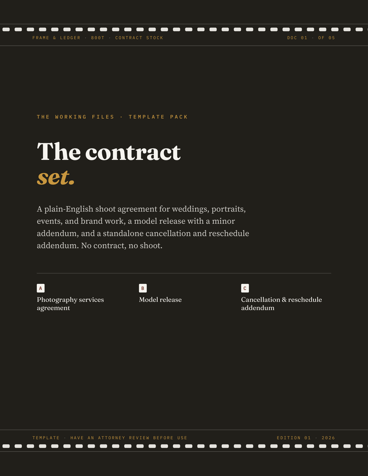The contract set.
